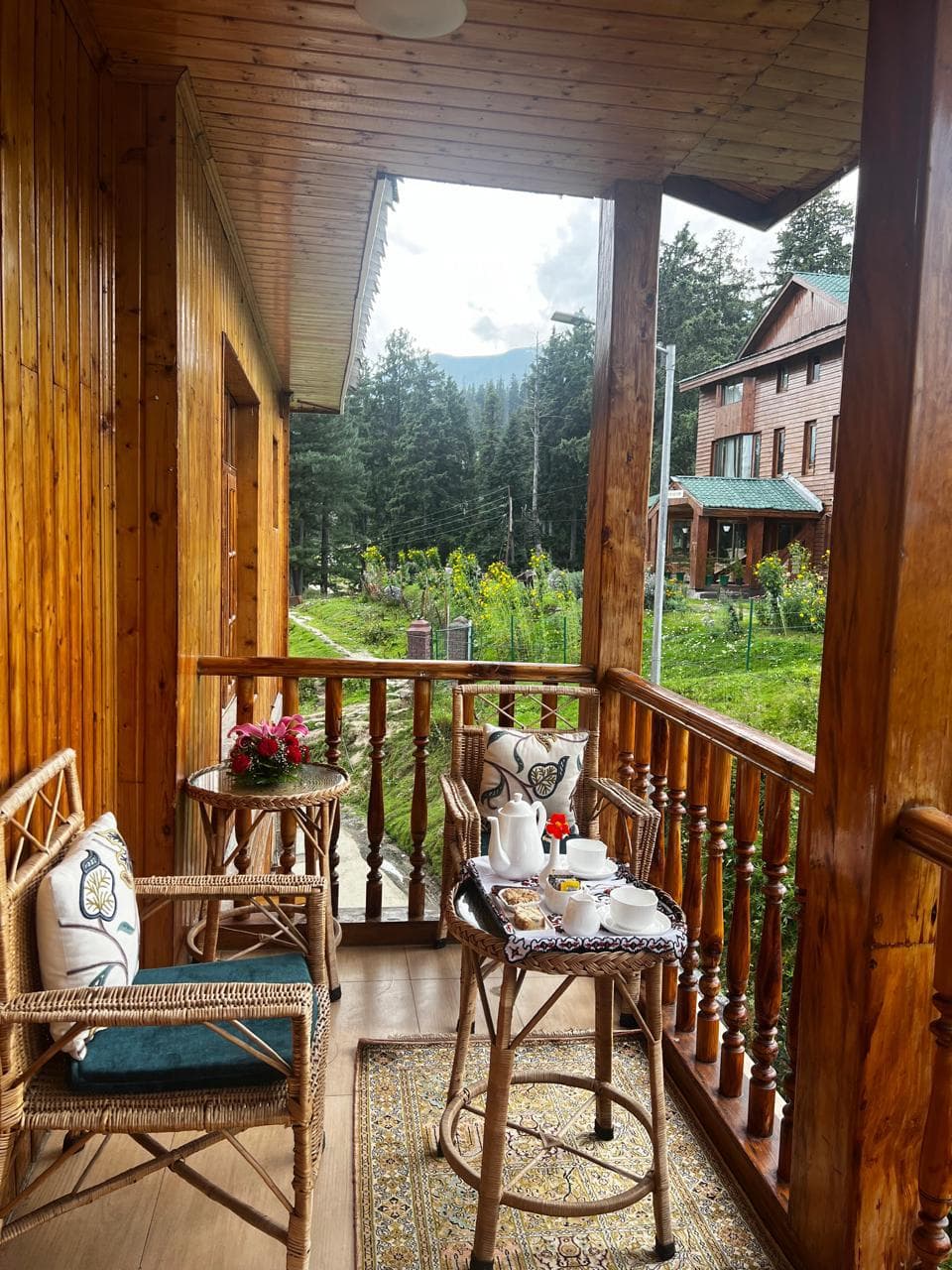Balcony Tea Setting