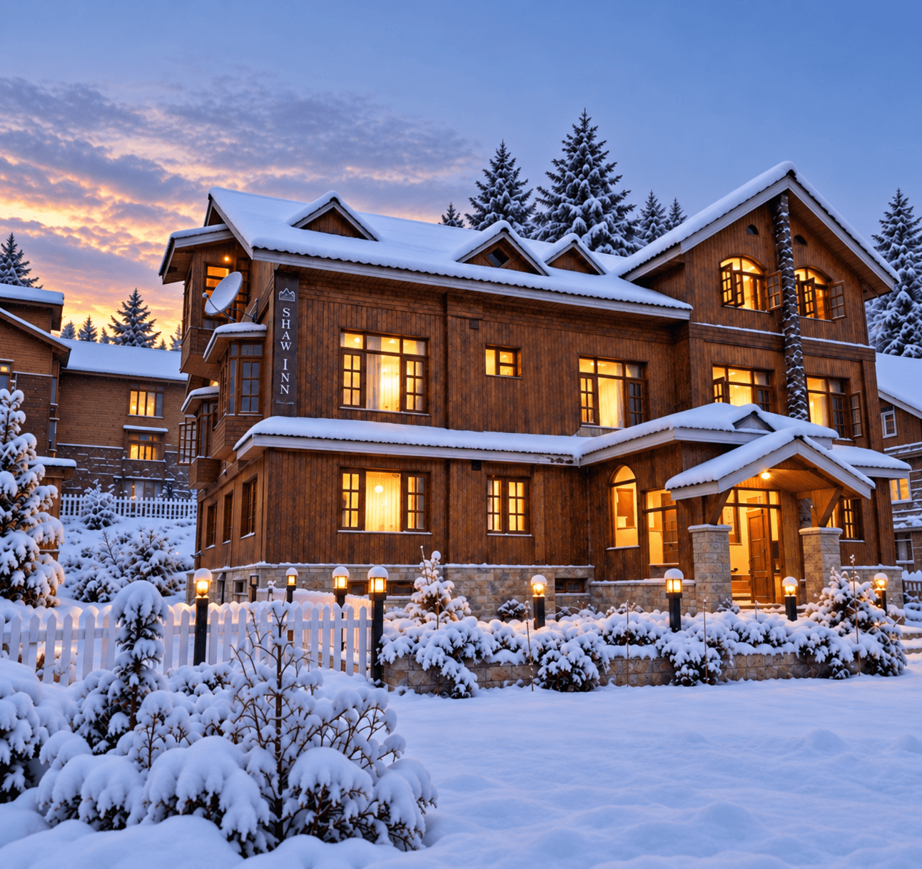 Facade in Winter
